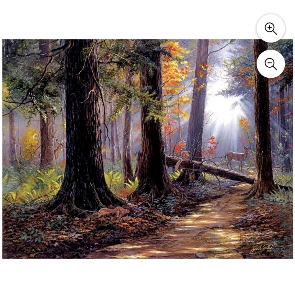 Peaceful Path, a 500-piece Puzzle by SunsOut